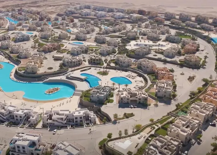 Apartment Stylish Makadi Heights 2br Lagoon-front