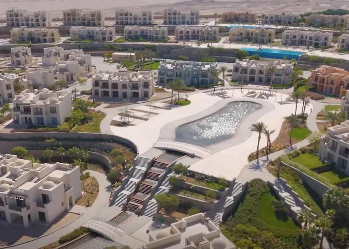 Apartment Stylish Makadi Heights 2br Lagoon-front *
